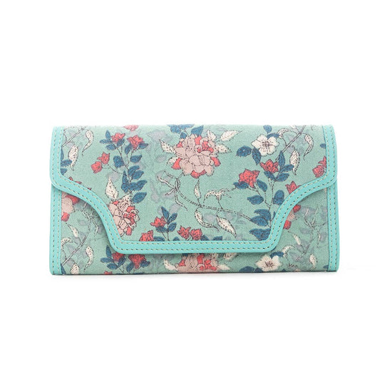 Mehlee Jo Floral Canvas & Leather Wallet, photo 2 of 7