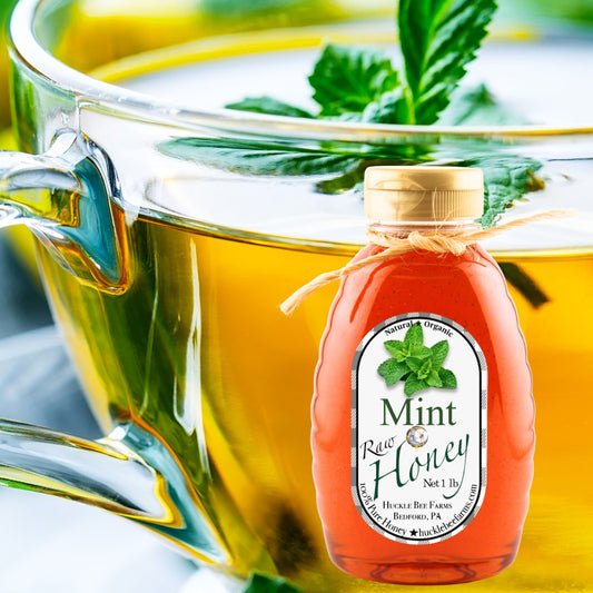 Mint Infused Honey - 1 lb, photo 2 of 4