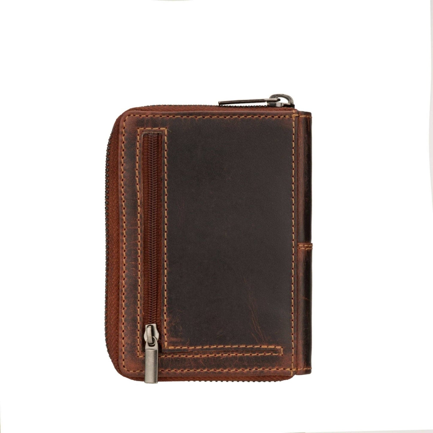 Nora Full-Grain Leather Wallet - Women's, Chestnut, photo 2 of 8
