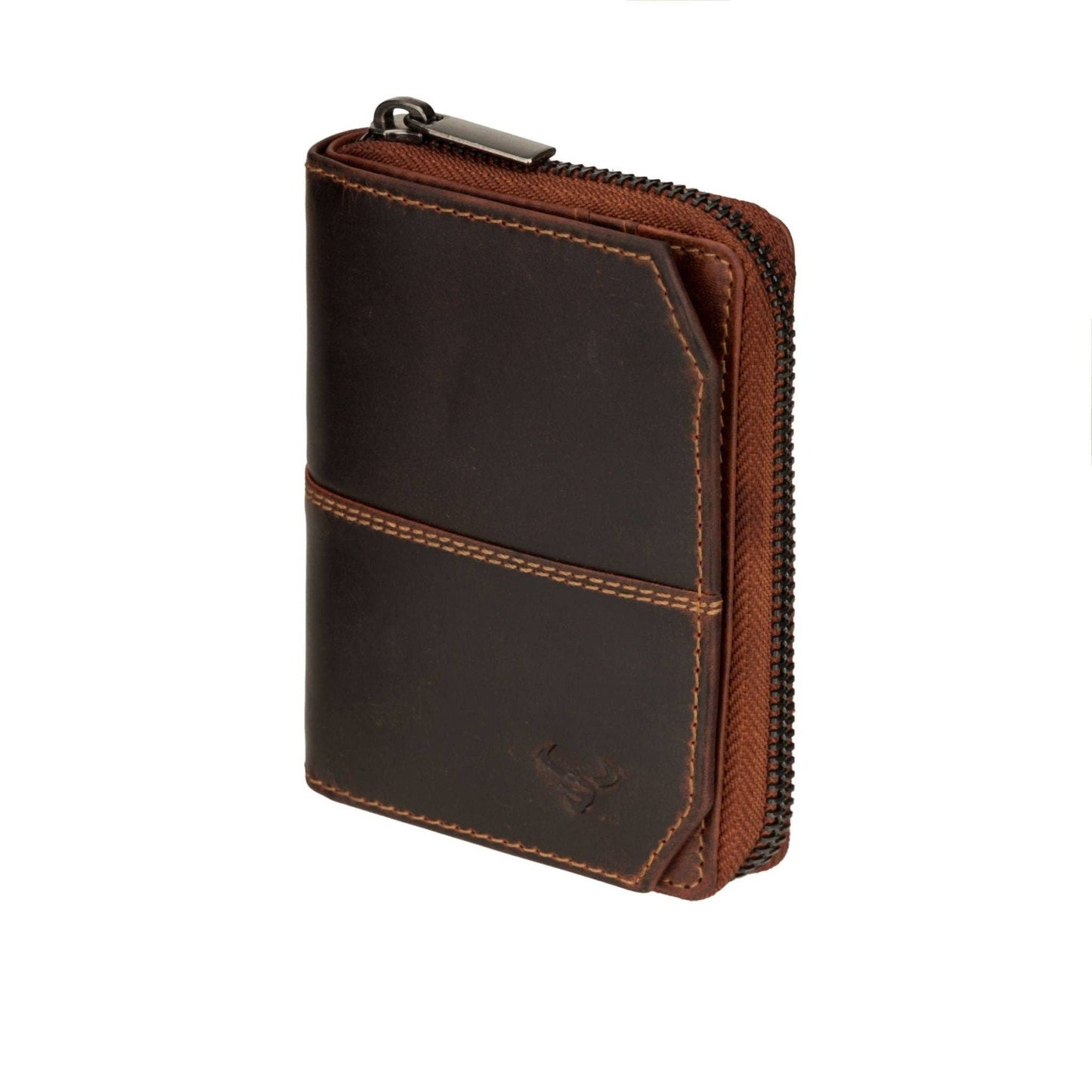 Nora Full-Grain Leather Wallet - Women's, Chestnut, photo 3 of 8