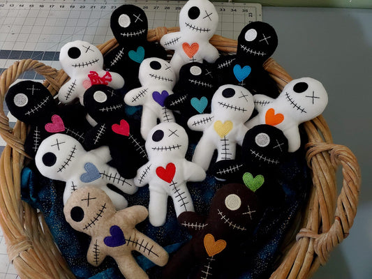 Novelty Voodoo Doll - Handmade (Choose Your Colors), photo 1 of 2