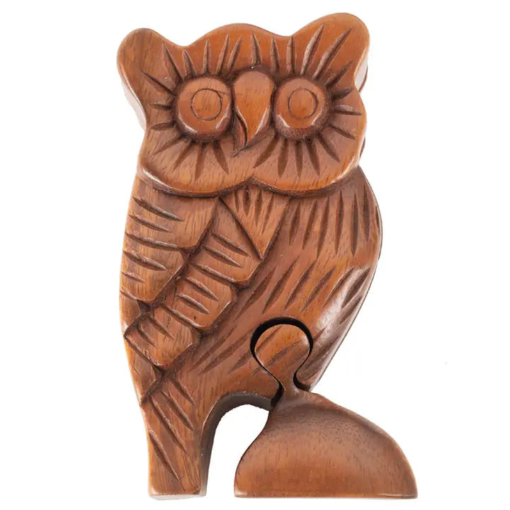 Owl Puzzle Box
