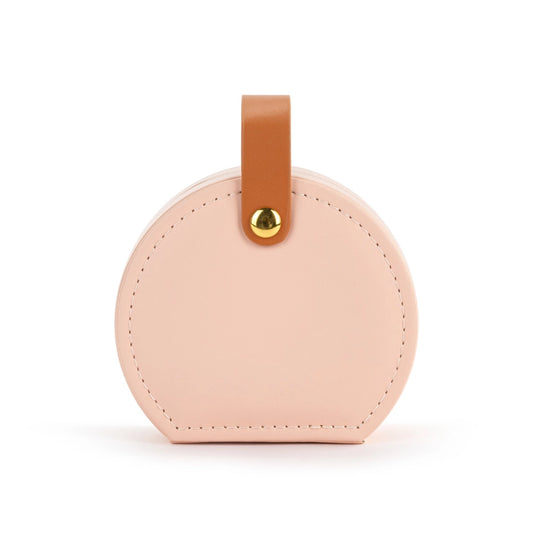 Pink Travel Jewelry Case - 4x3"