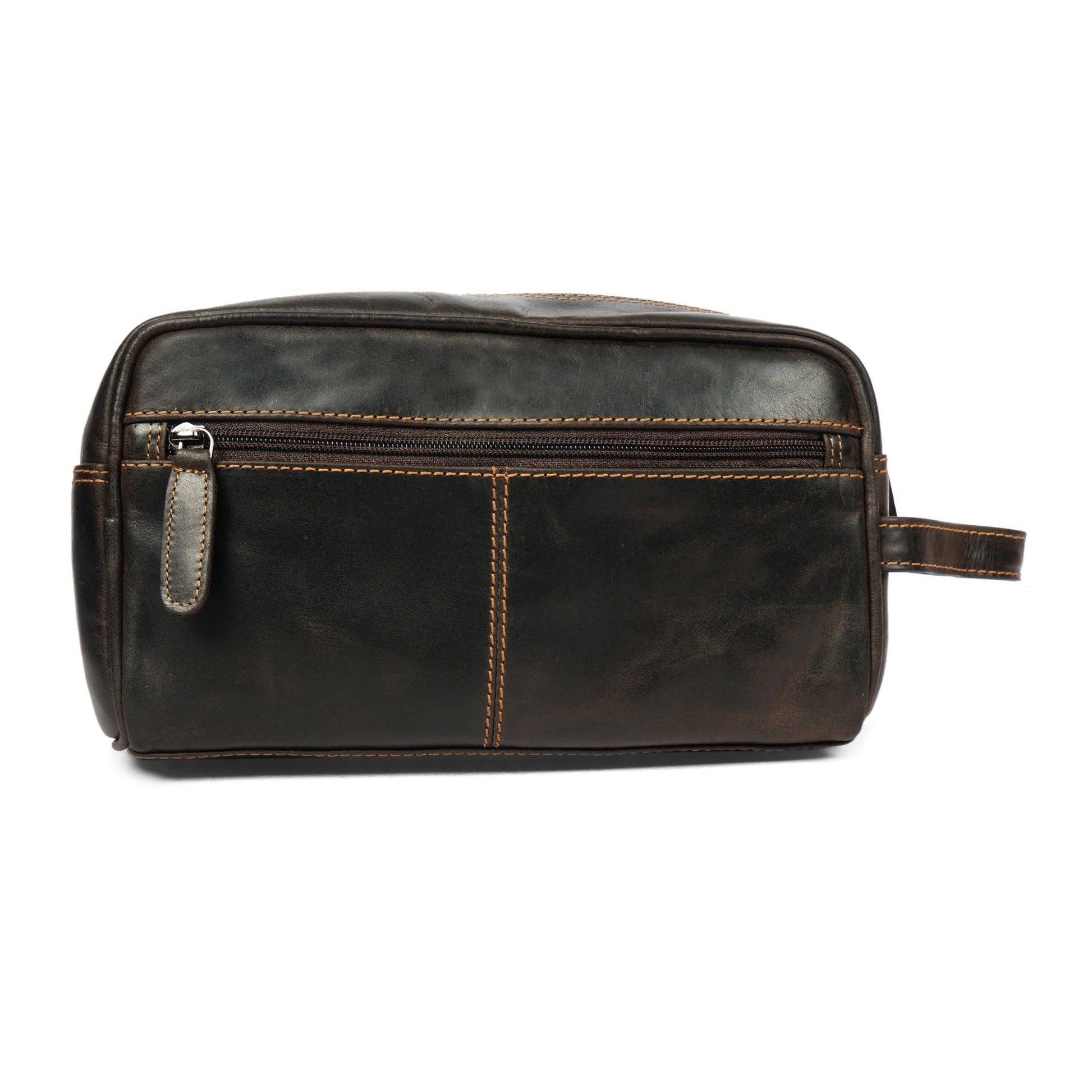 Montana Full-Grain Leather Toiletry Bag - Brown, photo 5 of 9