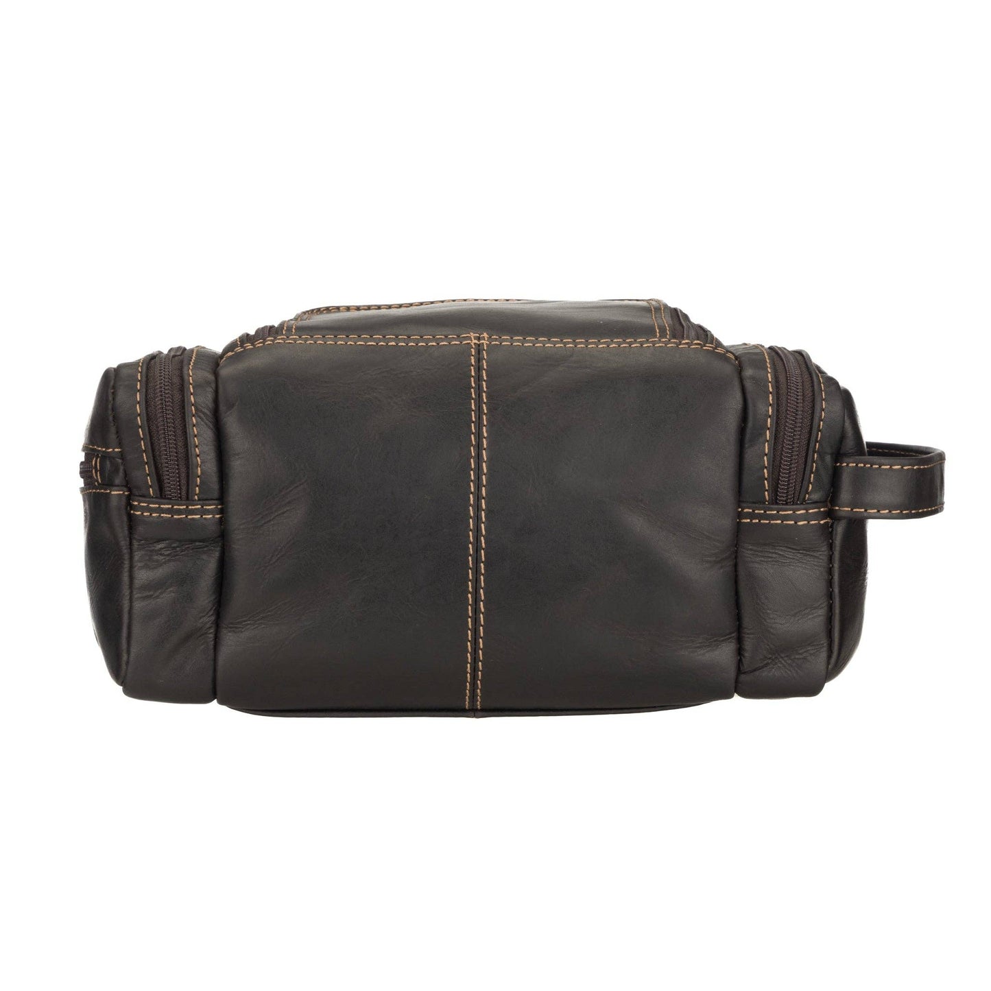 Winston Extra-Large Full-Grain Leather Toiletry Bag - Brown, photo 4 of 7