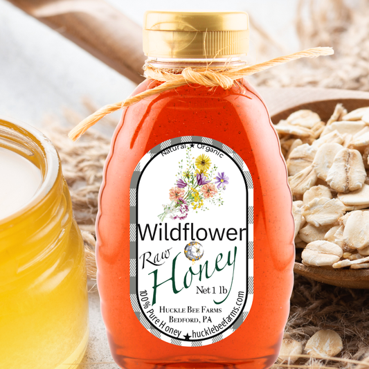Raw Wildflower Honey - 1 lb, photo 2 of 3