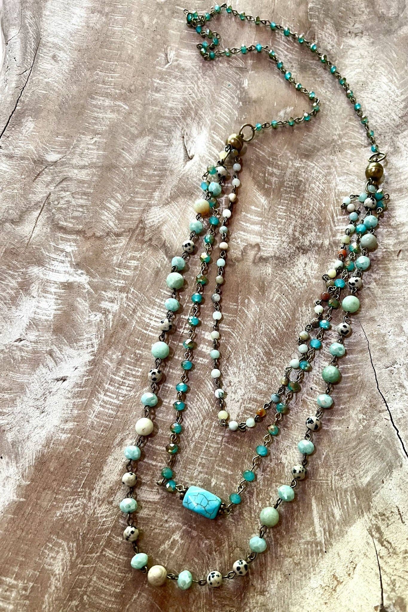 Selena Convertible Beaded Necklace