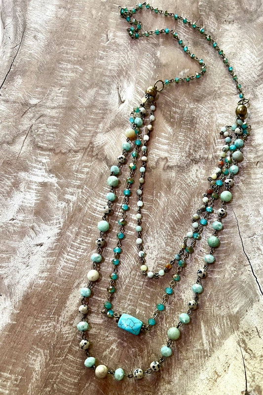 Selena Convertible Beaded Necklace