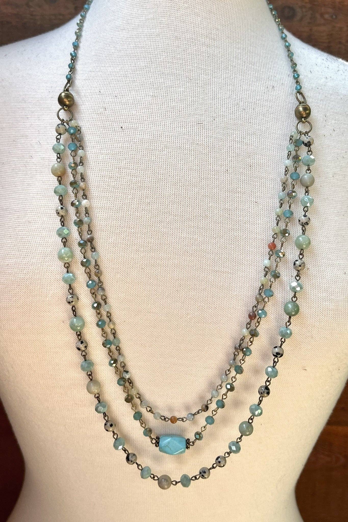 Selena Convertible Beaded Necklace, photo 6 of 7
