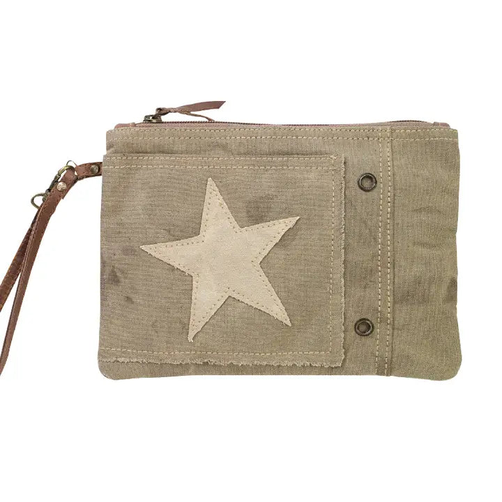 Star Clutch with Strap