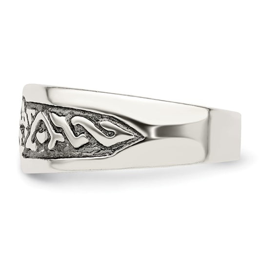Sterling Silver Antiqued Ring - Size 6, photo 2 of 2