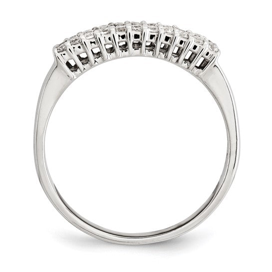 Sterling silver cubic zirconia ring, size 7, photo 3 of 3