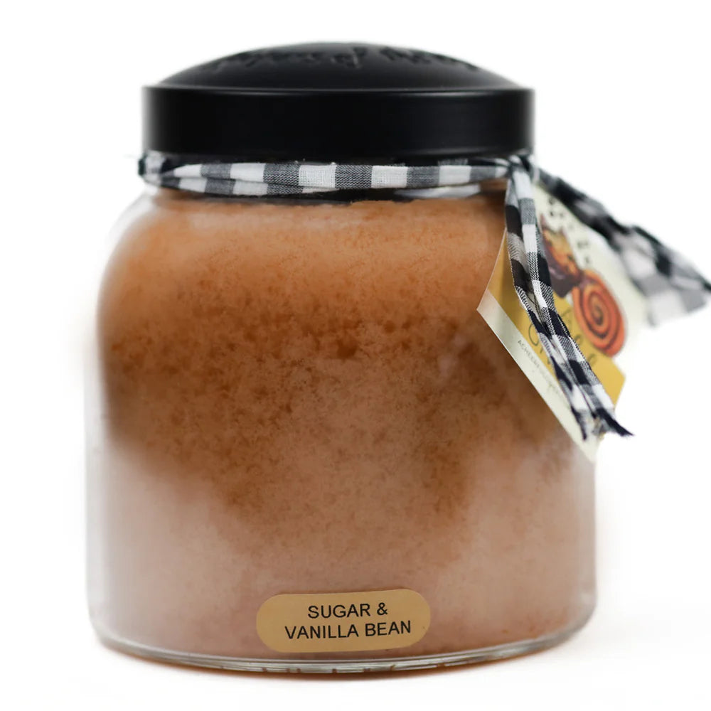 Sugar & Vanilla Bean - 34 oz Papa Candle