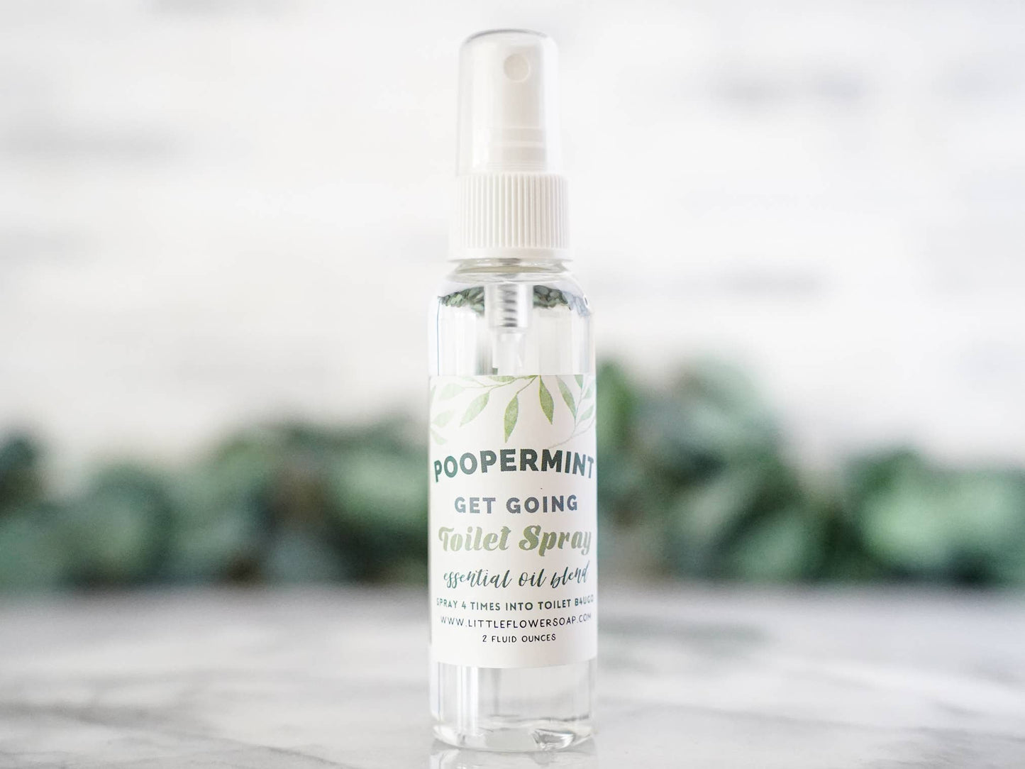 Poopermint Funny Toilet Spray - 2 oz Peppermint