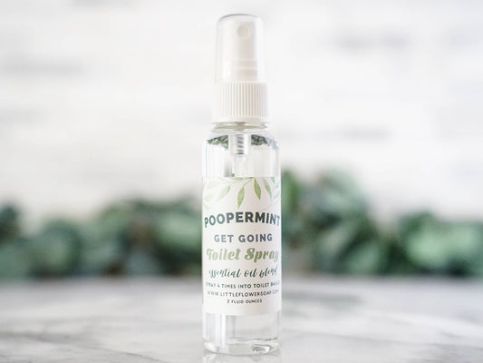 Poopermint Funny Toilet Spray - 2 oz Peppermint
