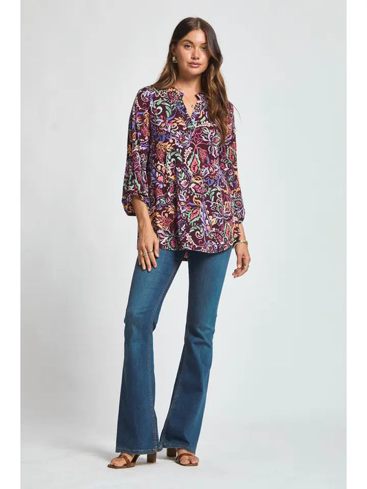 Lizzy Wrinkle-Resistant Travel Blouse