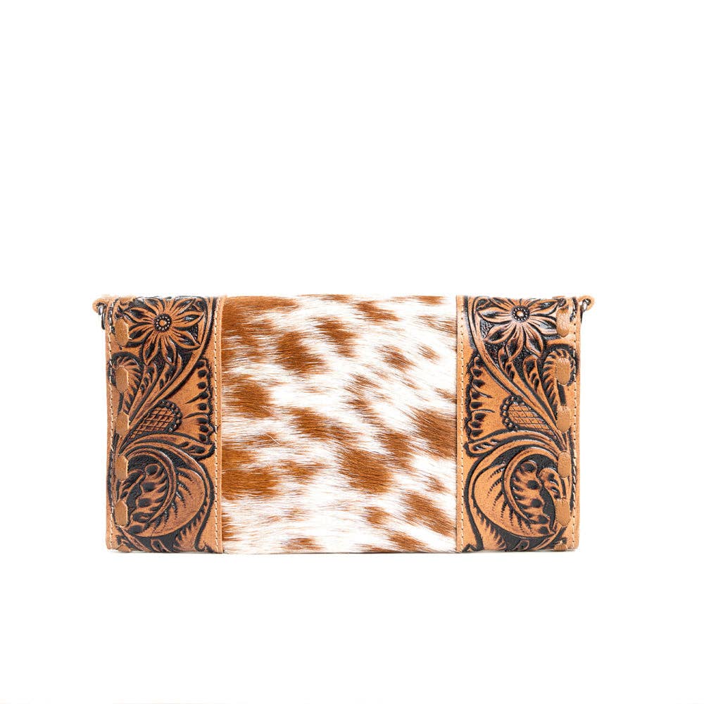 Wild Spirit Western Wallet Bag, hair-on hide and leather, photo 5 of 7
