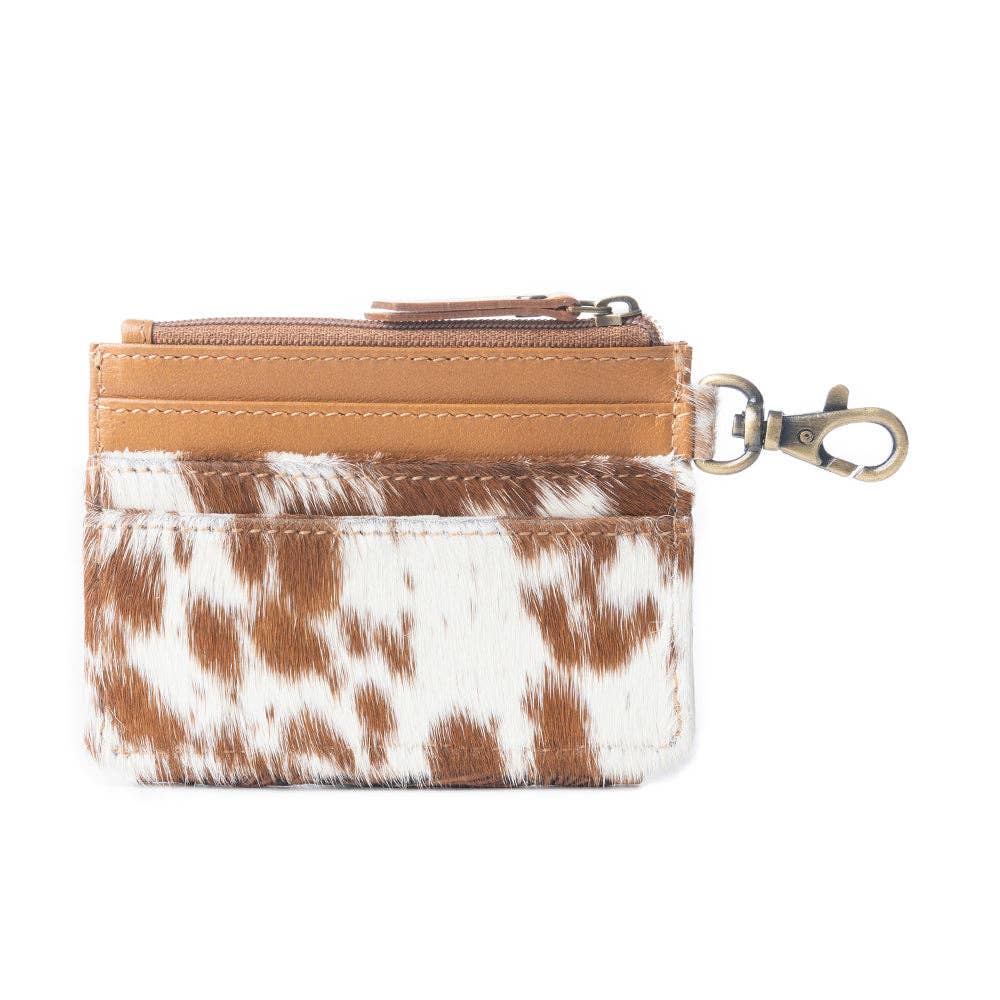 Wildflowers of the Prairie Western Card Holder - Brown, photo 3 of 5