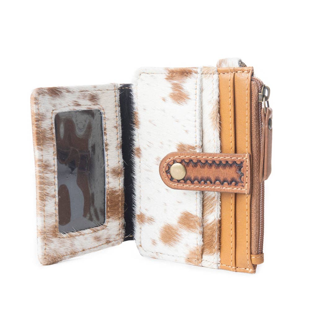 Wildflowers of the Prairie Western Card Holder - Brown, photo 4 of 5