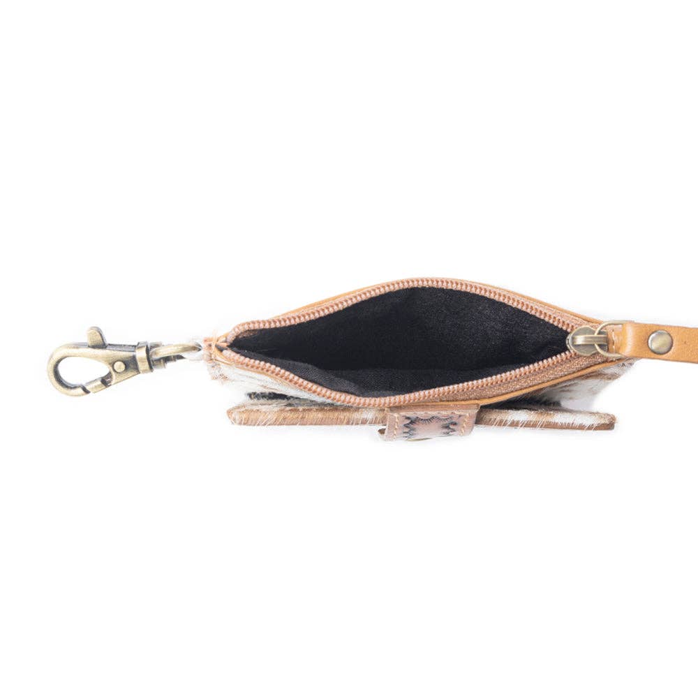 Wildflowers of the Prairie Western Card Holder - Brown, photo 5 of 5