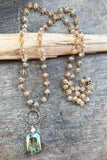 Winnie Long Beaded Pendant Necklace, photo 3 of 4